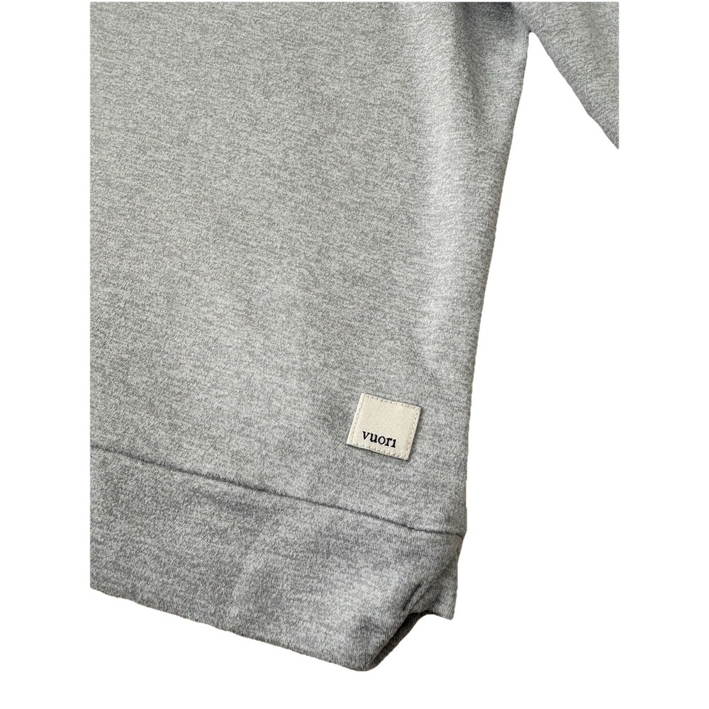 Vuori Halo Essential Hoodie DreamKnit Pullover Women's M Grey Heather VW226 - Picture 5 of 14
